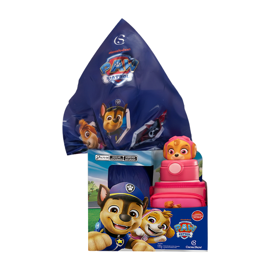 Ovo de Páscoa Patrulha Canina Garrafa Skye 170g