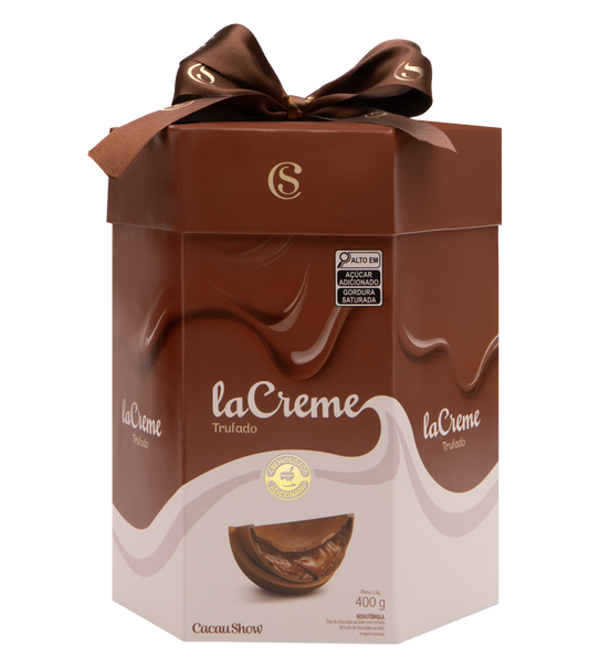 Ovo de Páscoa Recheado laCreme ao Leite 400g