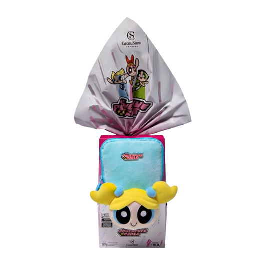 Ovo de Páscoa ao Leite Meninas Superpoderosas Bolsa Lindinha 170g