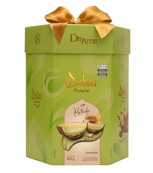 Ovo de Páscoa Dreams Dubai Pistache 400g