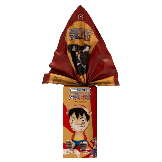 Ovo de Páscoa ao Leite Chaveiro Luffy One Piece 170g