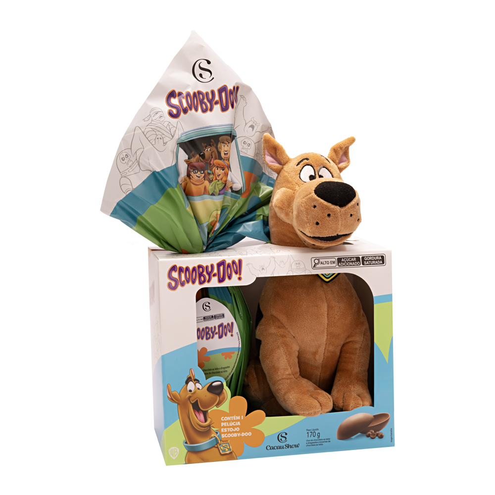 Ovo de Páscoa Estojo Scooby-Doo 170g