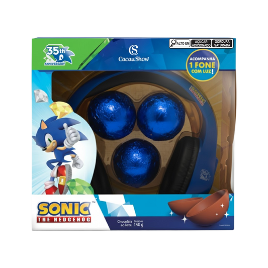Ovo de Páscoa ao Leite Sonic 140g
